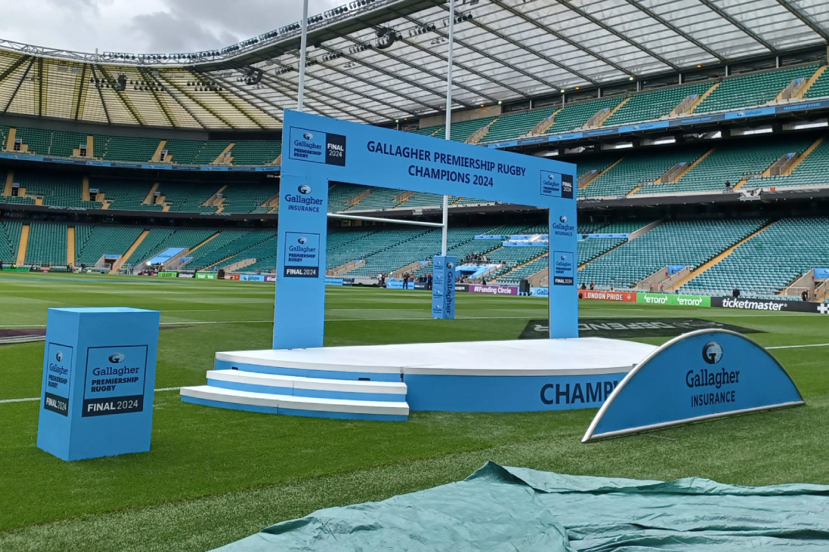 Rugby Presentation Stage Hire London